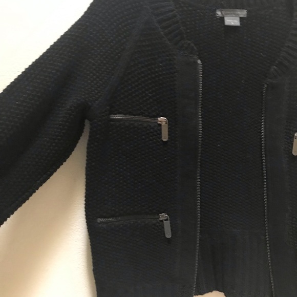 Armani Exchange RARE Zipper Lambswool Sweater - Picture 4 of 11